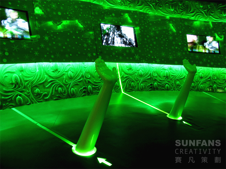 數(shù)字展廳施工中電安全和燈光設(shè)計(jì)如何保證效果？