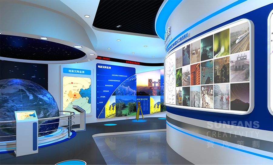 如何增加展廳的科技感？_賽凡策劃