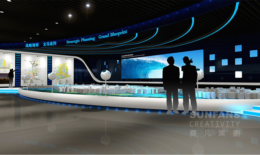 如何豐富展廳層次？