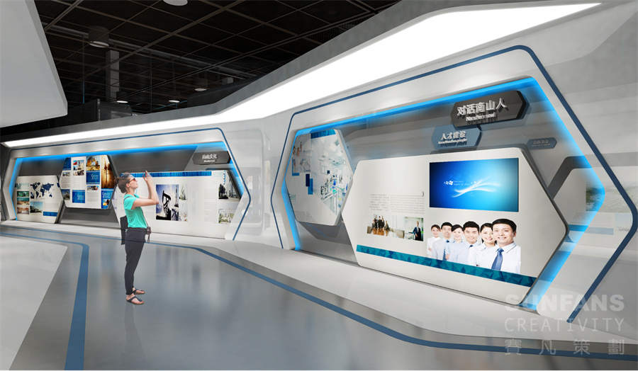 智能展廳設(shè)計多媒體怎么設(shè)計好看